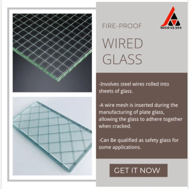wire glass wire glass