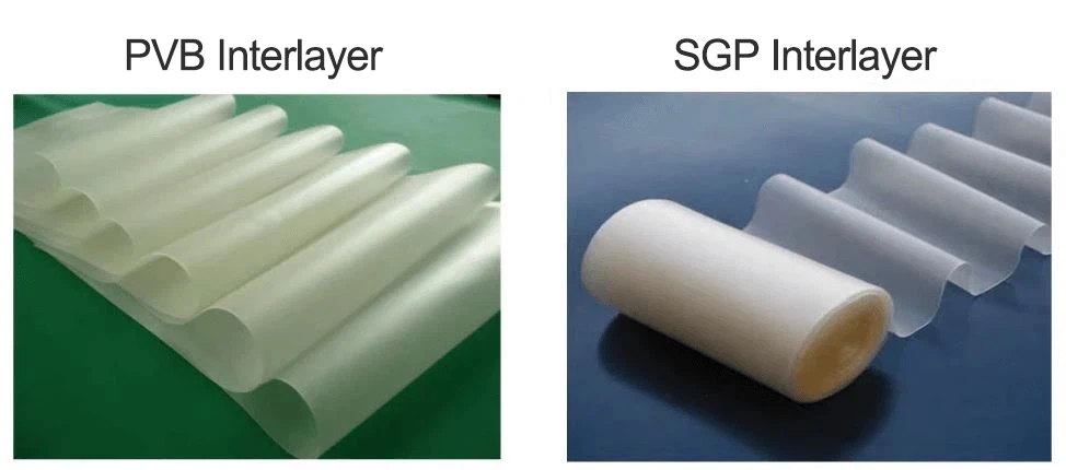 PVB vs SGP interlayer PVB vs SGP interlayer