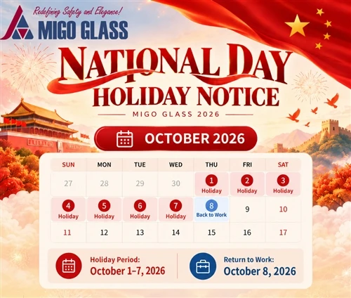 MIGO Glass 2026 Thông báo nghỉ lễ Quốc khánh Trung Quốc