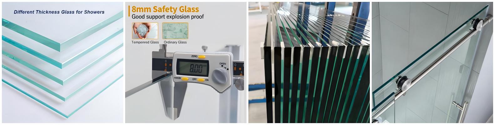 tempered shower glass doors at MIGO GLASS tempered shower glass doors at MIGO GLASS