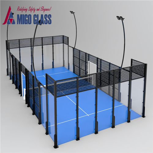 Cấu trúc kính Padel Court