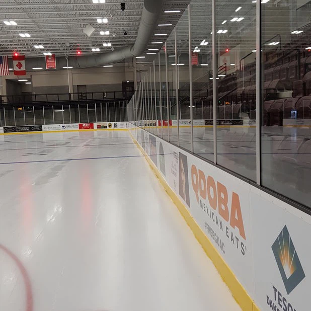Ice Hockey Tempered Fence