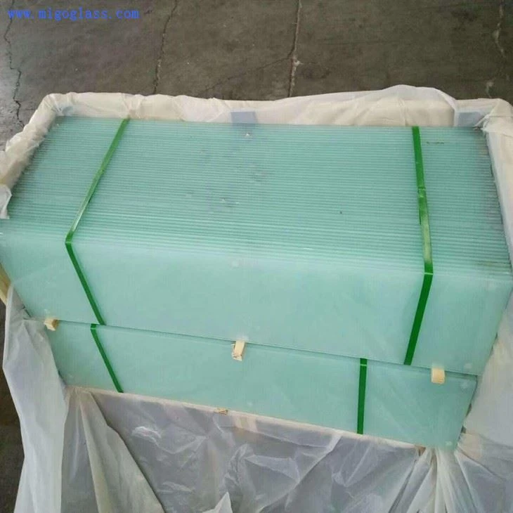 Acid Etched Louver Glass
