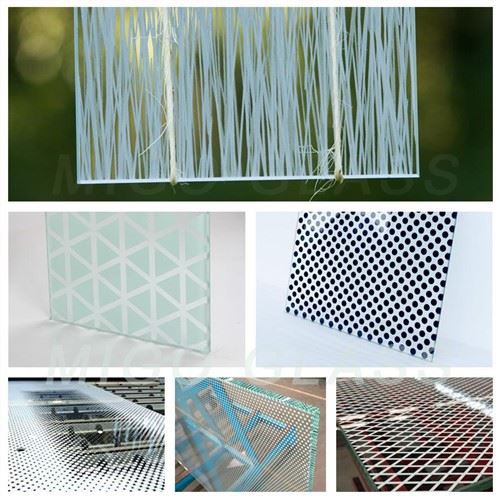 Kính in lụa cho đồ nội thất