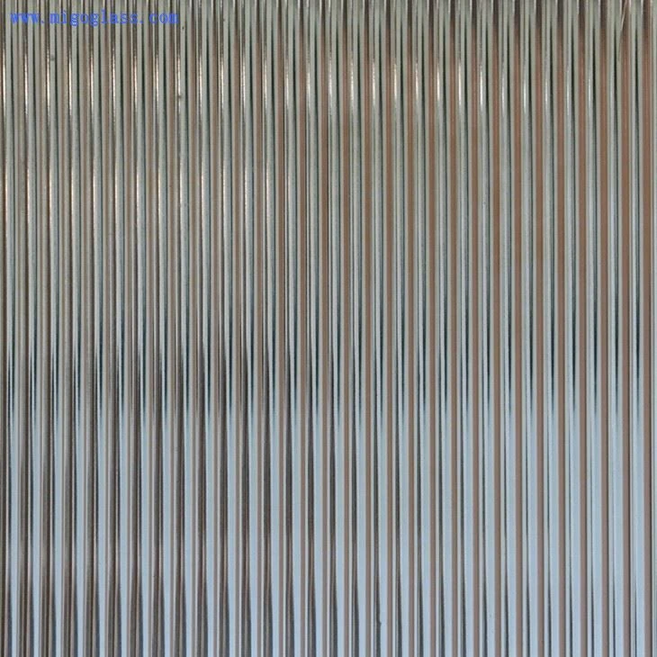 Fluted glass
